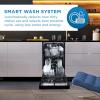 imageDanby 18 Inch Built in Dishwasher 8 Place Settings 6 Wash Cycles and 4 Temperature  Sanitize Option Energy Star Rated with Low Water Consumption and Quiet Operation  Stainless DDW1804EBSSStainless Steel
