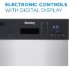 imageDanby 18 Inch Built in Dishwasher 8 Place Settings 6 Wash Cycles and 4 Temperature  Sanitize Option Energy Star Rated with Low Water Consumption and Quiet Operation  Stainless DDW1804EBSSStainless Steel