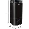 imageDanby DBHR13211BDD1 5L Ultrasonic Top Fill Humidifier in Black Digital Touch Control Ultrasonic 5 L  13Gal capacity