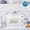 imageDanby DBMW0920BWW Countertop Microwave White