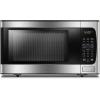imageDanby DBMW0924BBS 09 CuFt CounterTop Microwave In Black Stainless Steel  900 Watts Small Microwave With Push Button DoorStainless Steel