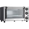 imageDanby DBTO0412BBSS 04 cu ft12L 4 Slice Countertop Toaster Oven in Stainless Steel Toast Bake Broil Keep Warm functions