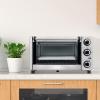 imageDanby DBTO0412BBSS 04 cu ft12L 4 Slice Countertop Toaster Oven in Stainless Steel Toast Bake Broil Keep Warm functions