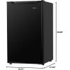 imageDanby DCR044B1SLM6 44 CuFt Compact Refrigerator with ChillerMini Fridge for Bar Dorm Basement Den Kitchen or Living Room Stainless SteelBlack