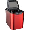 imageDanby DIM2500RDB Countertop Ice Maker Makes 25 lbs Ice in 24 Hrs Holds 2 lbs of Ice Red Ice Machine with Electronic Controls LED Display and Self Clean Function