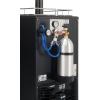 imageDanby DKC054A1BSL2DB 54 CuFt Double Tap Kegerator Auto Defrost and Mechanical Thermostat Keg Cooler with ScratchResistant Worktop and Reversible Door Hinge SteelDualTap