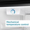 imageDanby DKC054A1BSL2DB 54 CuFt Double Tap Kegerator Auto Defrost and Mechanical Thermostat Keg Cooler with ScratchResistant Worktop and Reversible Door Hinge SteelSingleTap