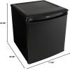 imageDanby Designer 17 cu ft Compact Refrigerator DAR017A2BDD Black17