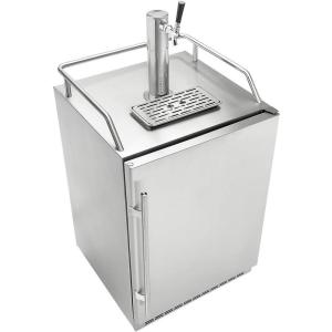 image65 CuFt Outdoor Rated Keg Cooler Frost Free Operation