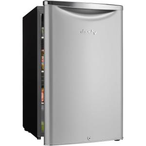 imageDanby DAR044A6DDB Contemporary Classic 44 CuFt Mini Fridge Compact Refrigerator for Bedroom Living Room Bar Dorm Kitchen Office EStar in Silver 3 Sq Ft