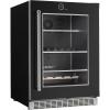 imageDanby SRVBC050L 24 Inch Wide 50 Cu Ft Capacity Left Handed Beverage Center wi Black