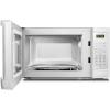 imageDanby DBMW0720BWW 07 CuFt Countertop Microwave In White  700 Watts Small Microwave With Push Button Door