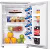 imageDanby Designer DAR026A1WDD6 26 CuFt Mini Fridge Compact Refrigerator for Bedroom Office bar countertop EStar Rated in White