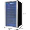 imageDanby DWC350BLP FreeStanding Wine Cooler Stainless SteelMatte